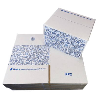 PayPal Boxes Size PP2 - 215x180x135mm (8.4x7.1x5.3